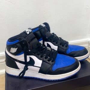 NIKE AIR JORDAN ROYAL BLUE TOES